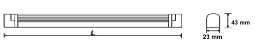 Langfeldleuchten LED T5 