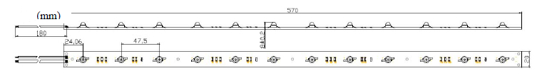 Posterbox Module für Leuchtkasten CREE LED mit Linsen Posterbox Modules for Light Boxes CREE LED with Lenses 